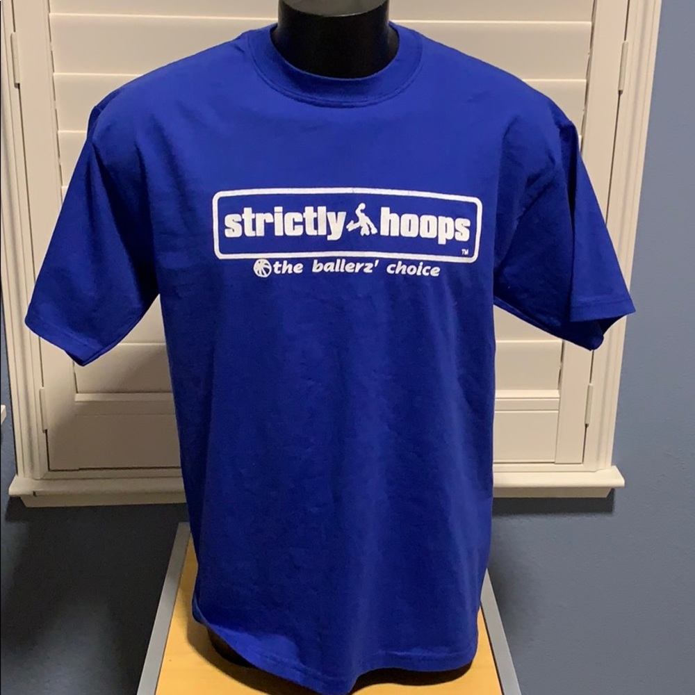 Strictly Hoops Basketball Apparel Logo T-Shirt